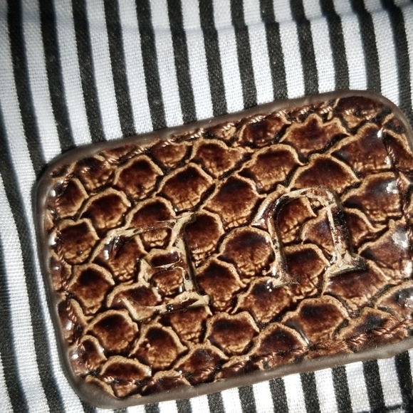 Urban Expressions Vegan Snakeskin Clutch/Handbag - Picture 6 of 6